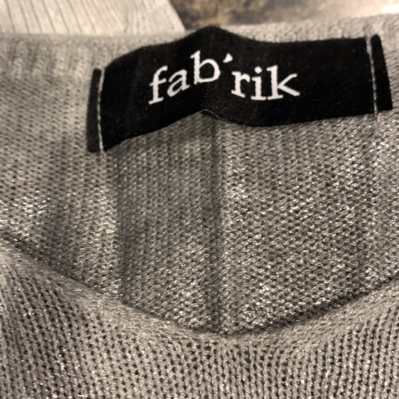 Fab’rik sparkly front v neck tunic - Picture 4 of 5